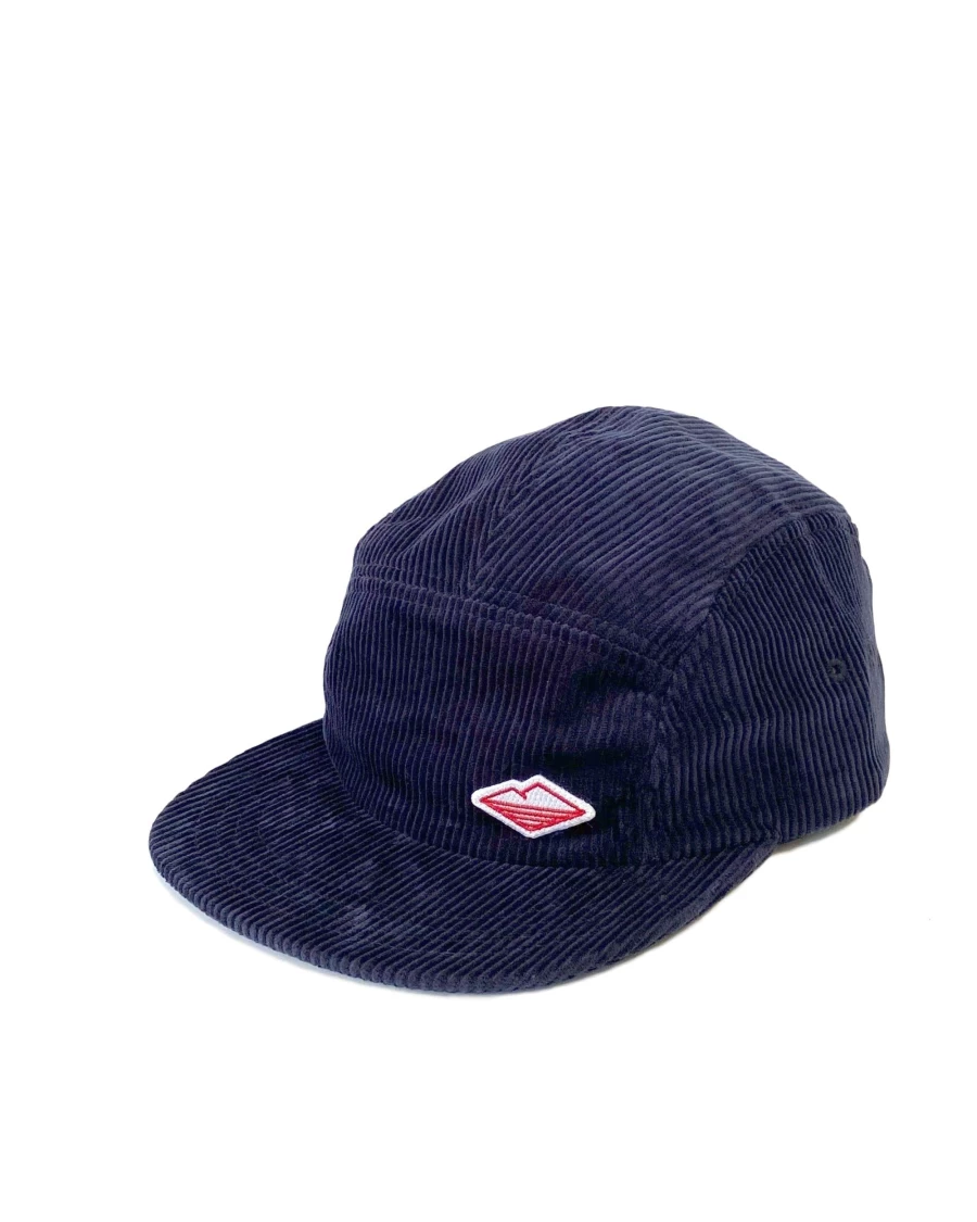 Battenwear Men's Navy Corduroy Travel Cap