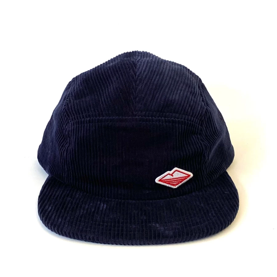 Battenwear Men's Navy Corduroy Travel Cap