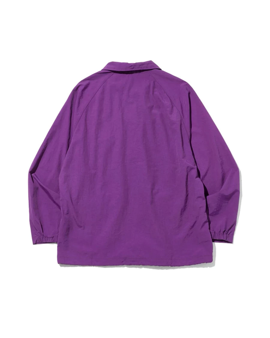 Battenwear Men's Beach Breaker Purple Outdoor Windbreaker Jacket