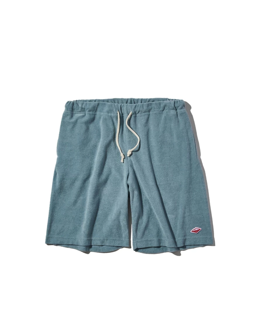 Battenwear Men's Powder Blue Lounge Shorts - Comfortable Casual Relaxed Fit