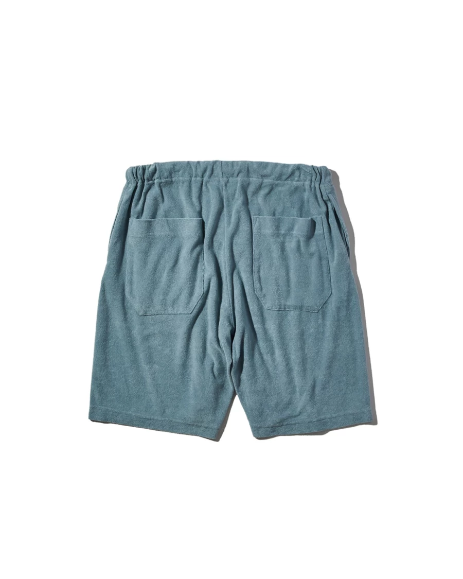 Battenwear Men's Powder Blue Lounge Shorts - Comfortable Casual Relaxed Fit