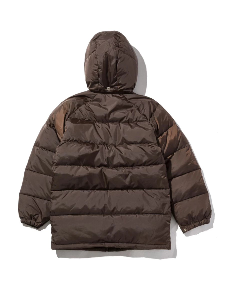 Battenwear Men's Dark Brown Batten-Down Parka V.2 Water-Resistant Winter Jacket