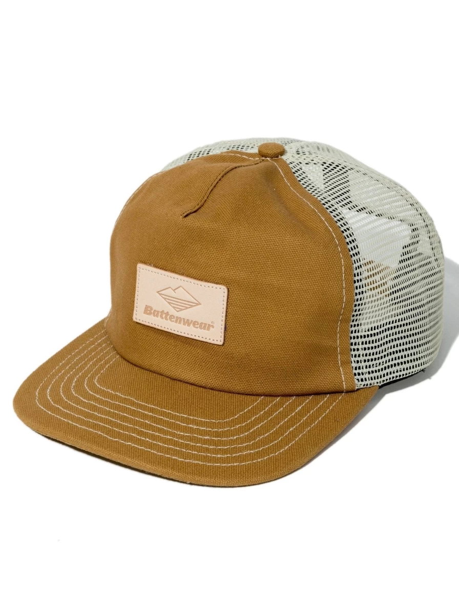 Battenwear Men's Club Cap in Caramel - Classic Casual Baseball Hat