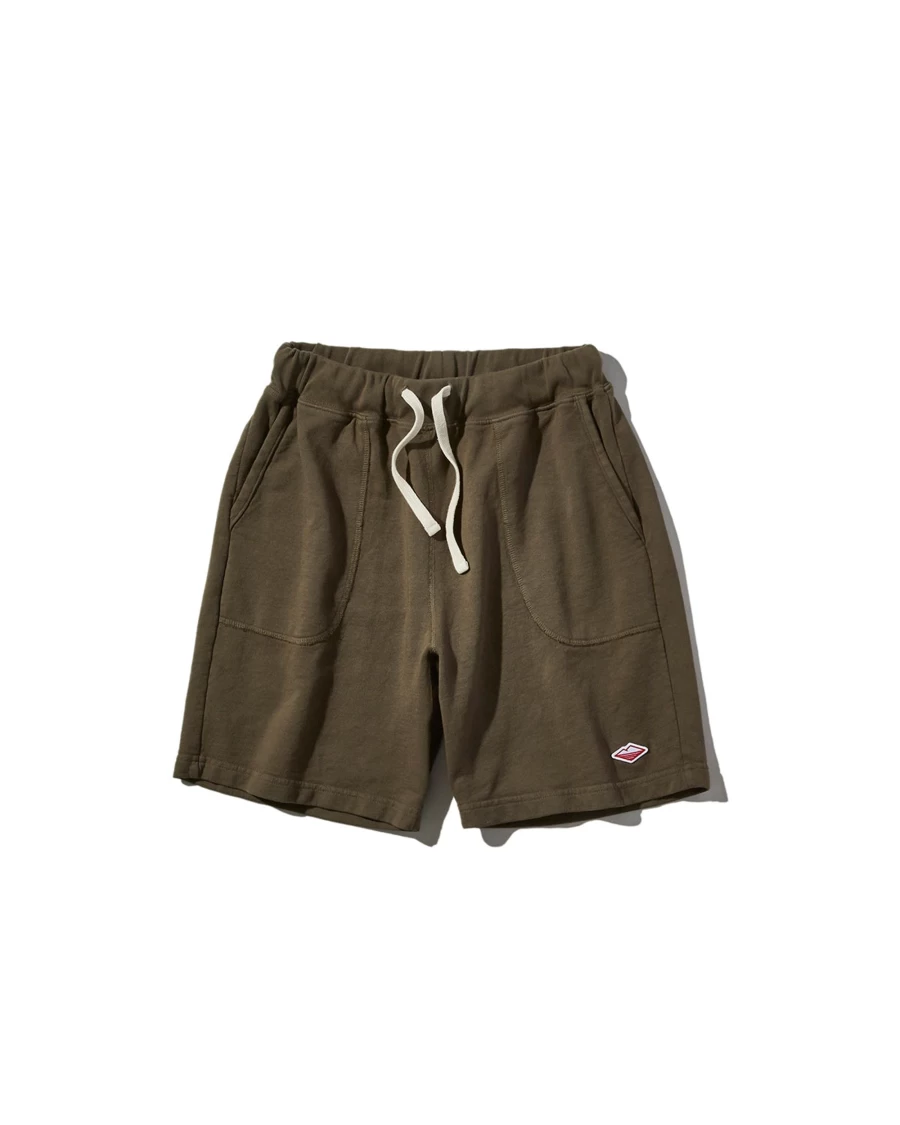 Battenwear Men's Olive Step-Up Sweatshorts - Casual Comfort Shorts for Active Lifestyle