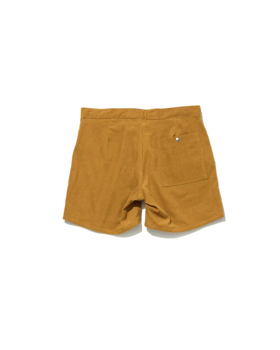 Battenwear Men's Gold Local Shorts - Casual Comfort Fit for Everyday Wear