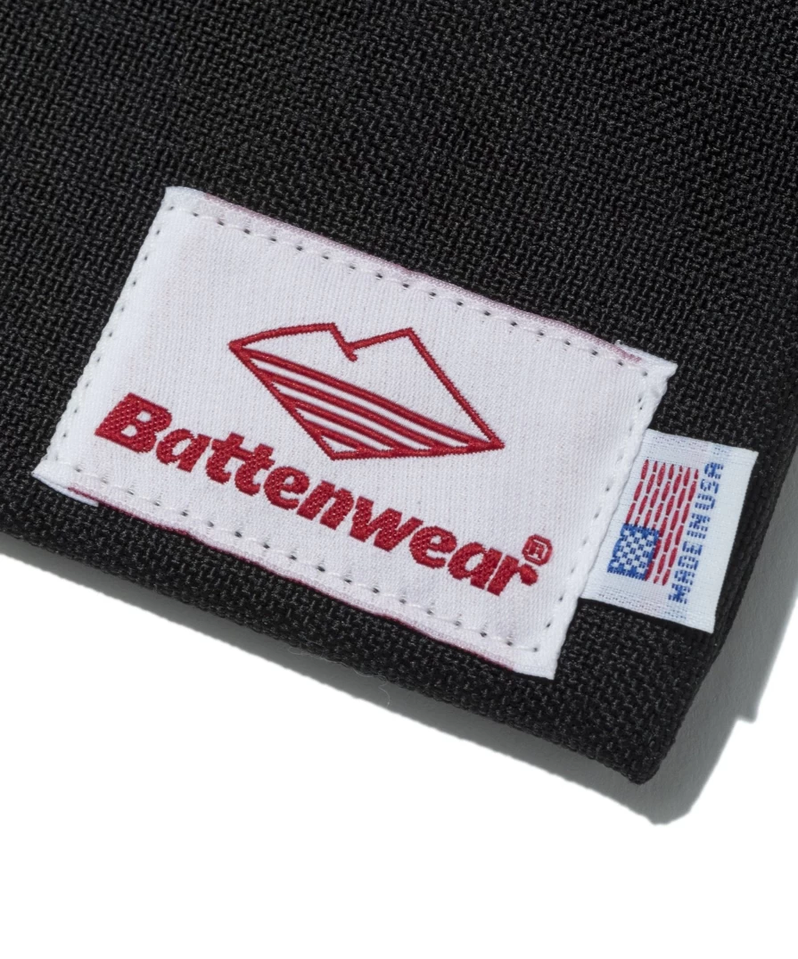 Battenwear Men's Black Small Zip Pouch - Compact & Durable Carryall
