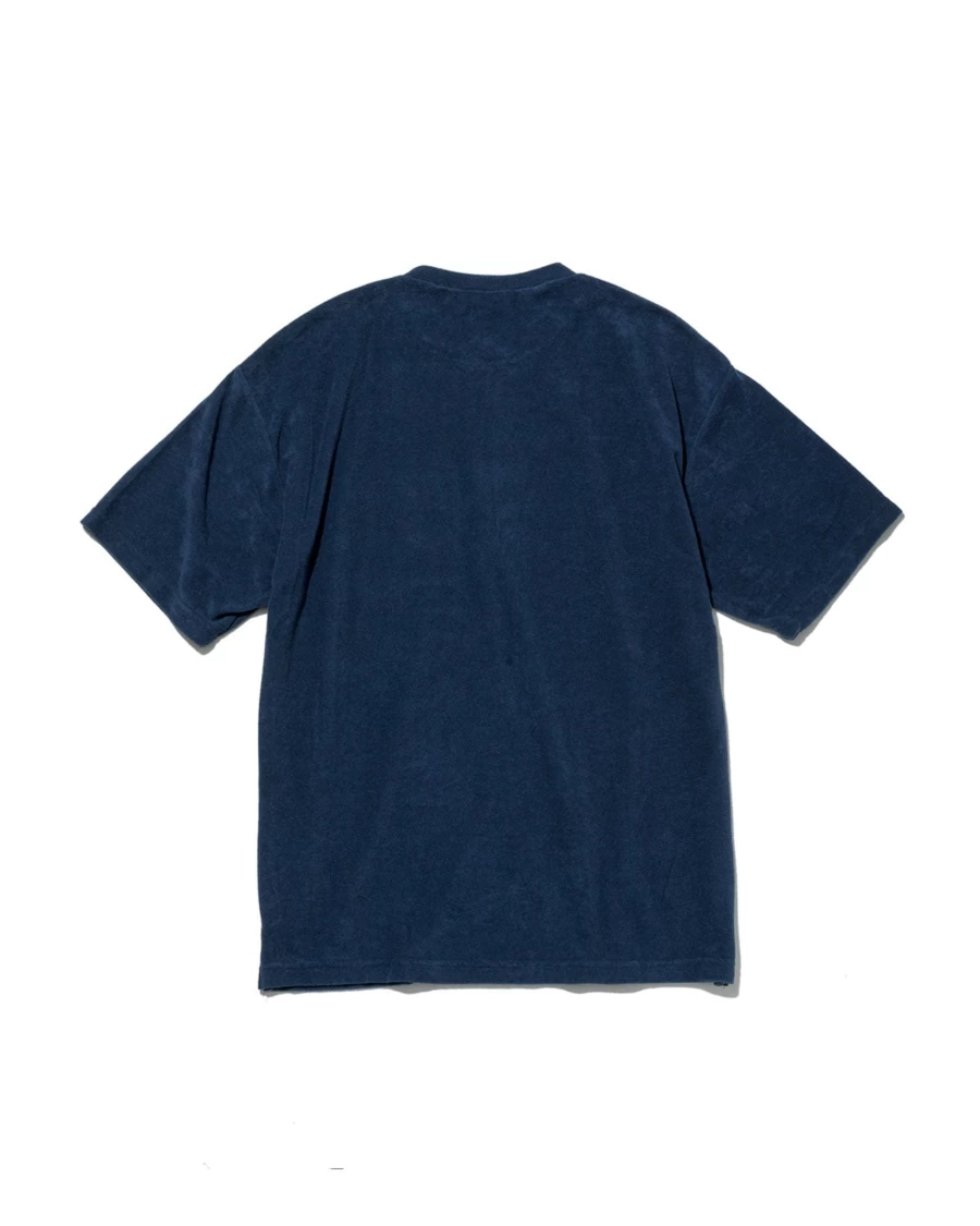 Battenwear Men's Navy Beach Tee - Casual Short Sleeve T-Shirt for Summer