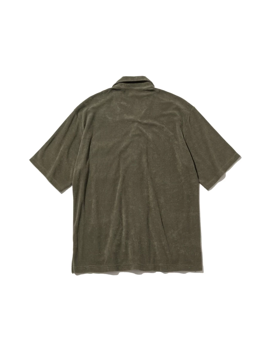 Battenwear Men's Olive Lounge Shirt - Comfortable Casual Wear