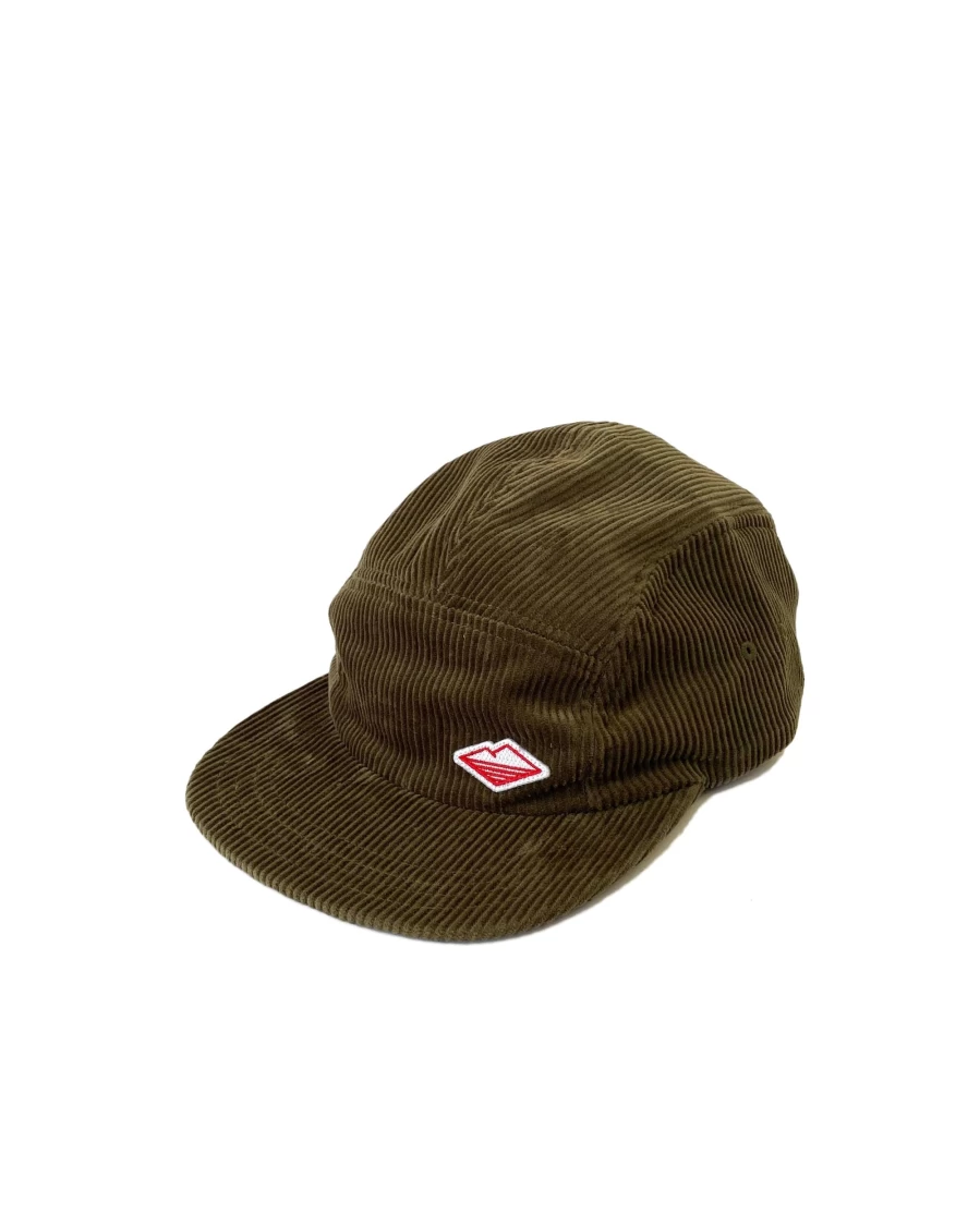 Battenwear Men's Olive Corduroy Travel Cap - Classic Outdoor Adventure Hat