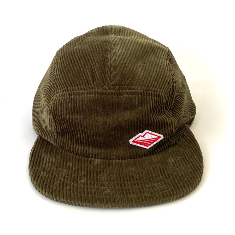 Battenwear Men's Olive Corduroy Travel Cap - Classic Outdoor Adventure Hat