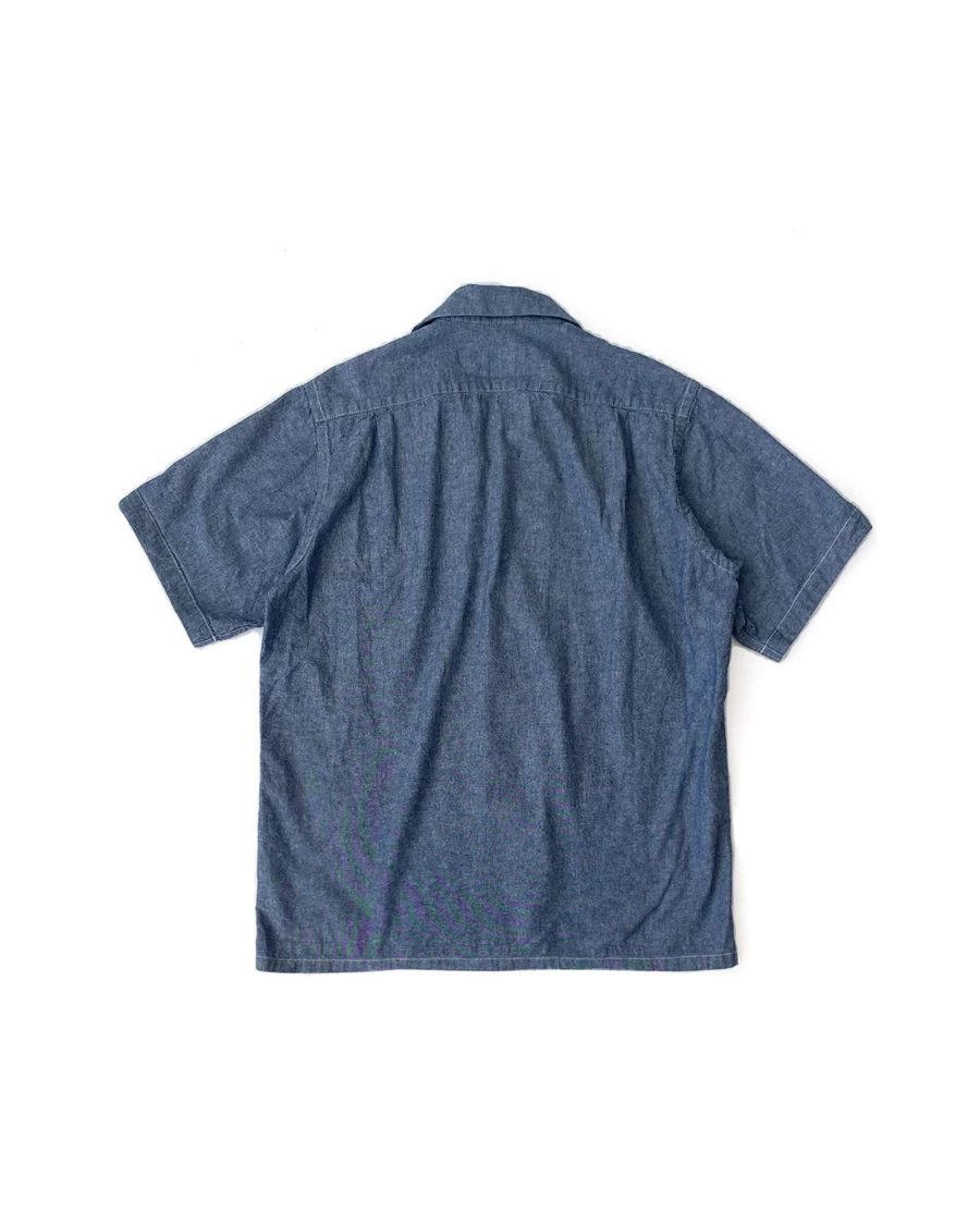 Battenwear Men's Chambray Blue Five Pocket Island Shirt