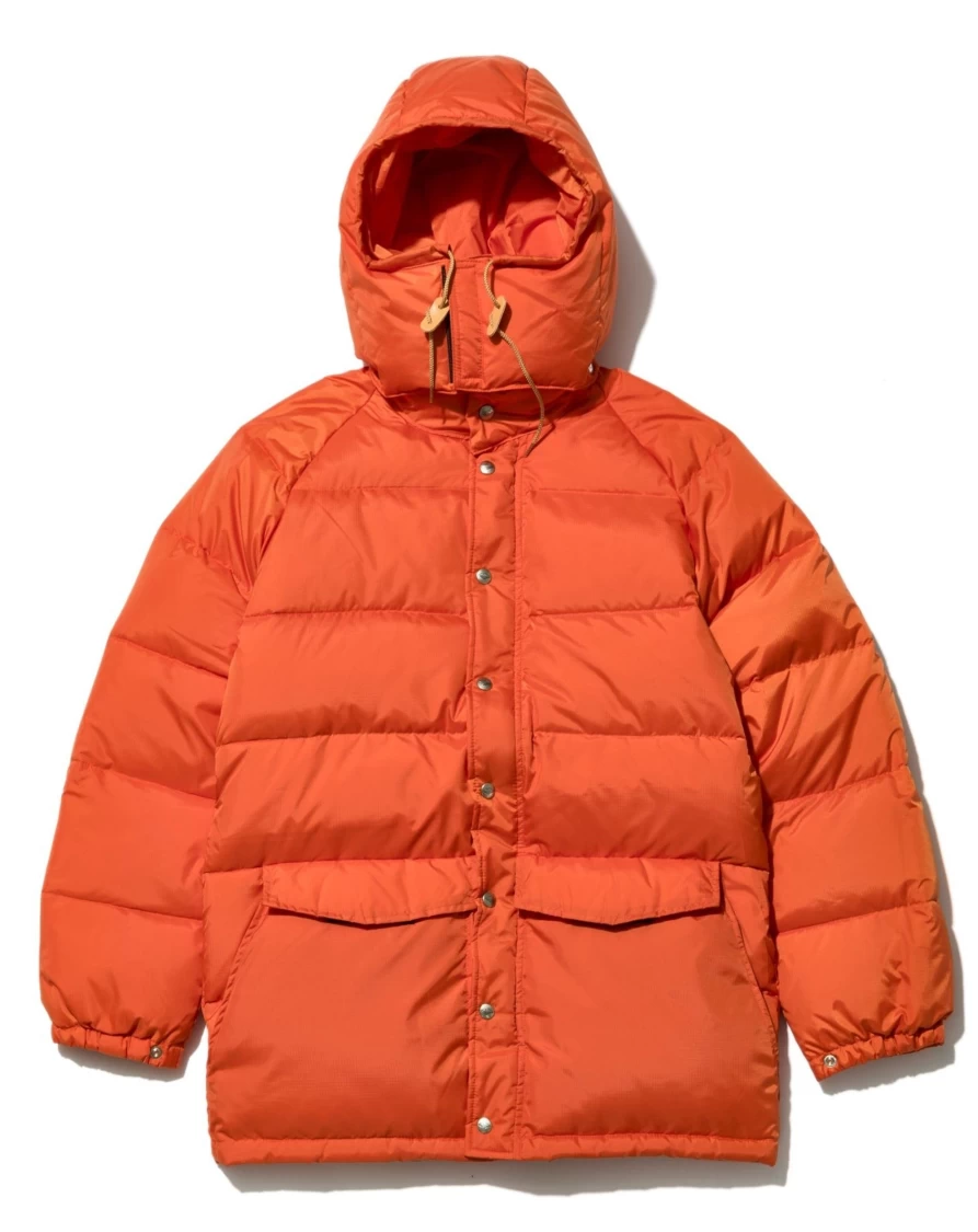 Battenwear Men's Batten-Down Parka - Orange Outdoor Jacket for Cold Weather USA