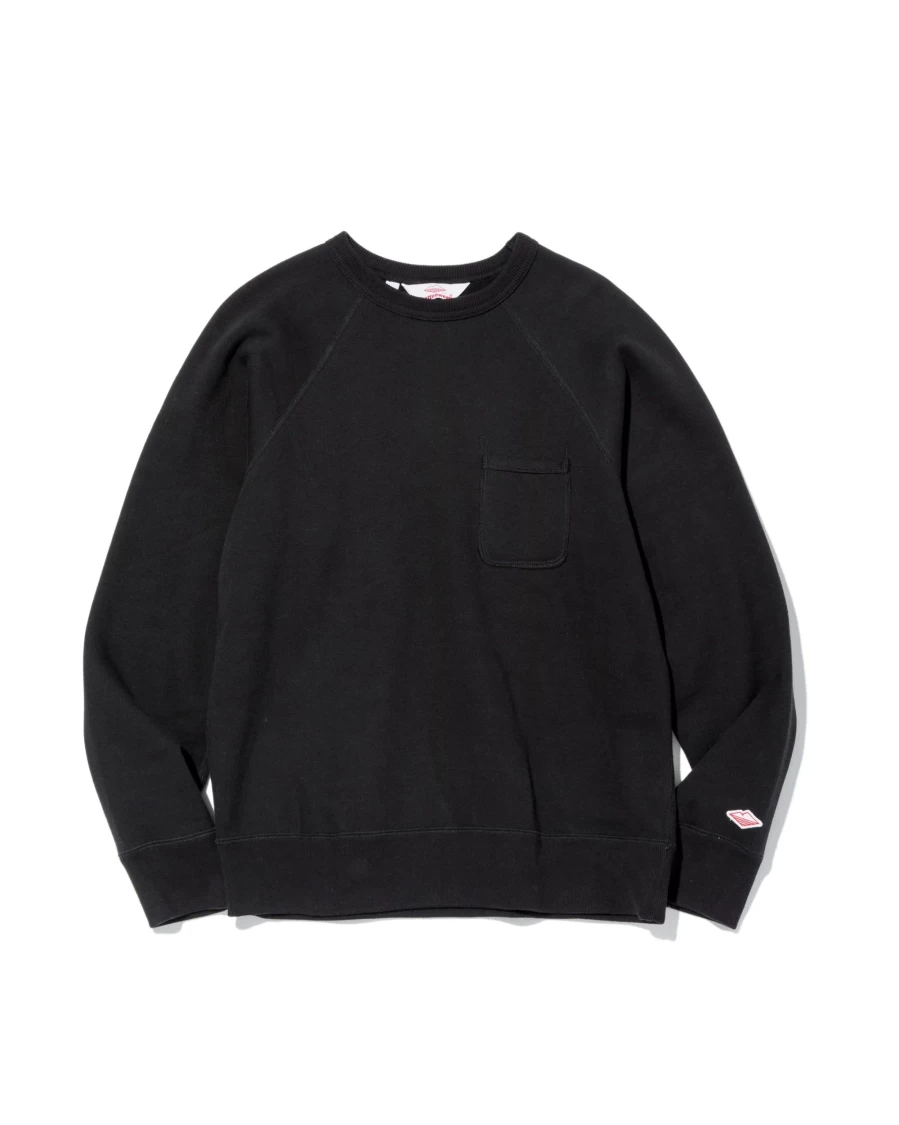 Battenwear Men's Black Reach-Up Sweatshirt - Casual Pullover Hoodie