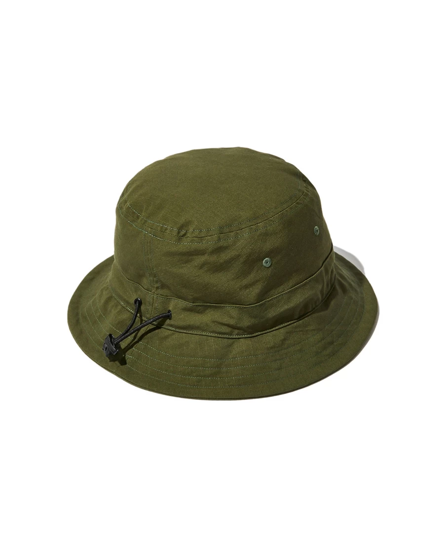 Battenwear Men's Camp Crusher Jacket in Olive Drab Ripstop - Lightweight Outdoor Essential