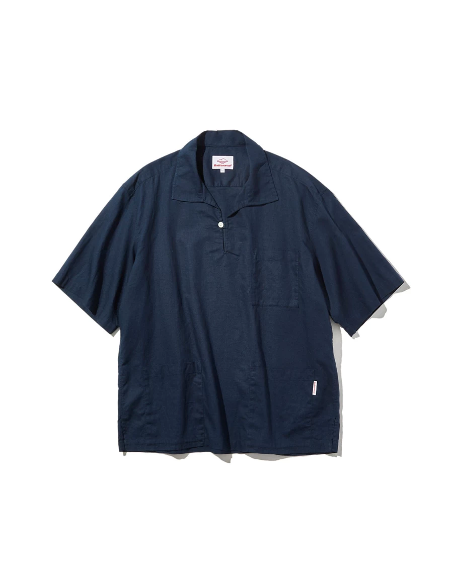 Battenwear Men's Topanga Pullover Sweater in Navy