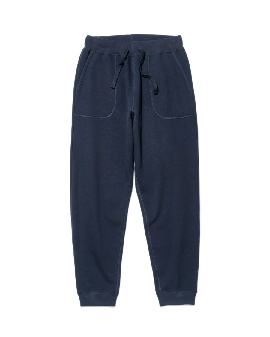 Battenwear Men's Step-Up Sweatpants in Midnight Navy - Comfortable Casual Joggers