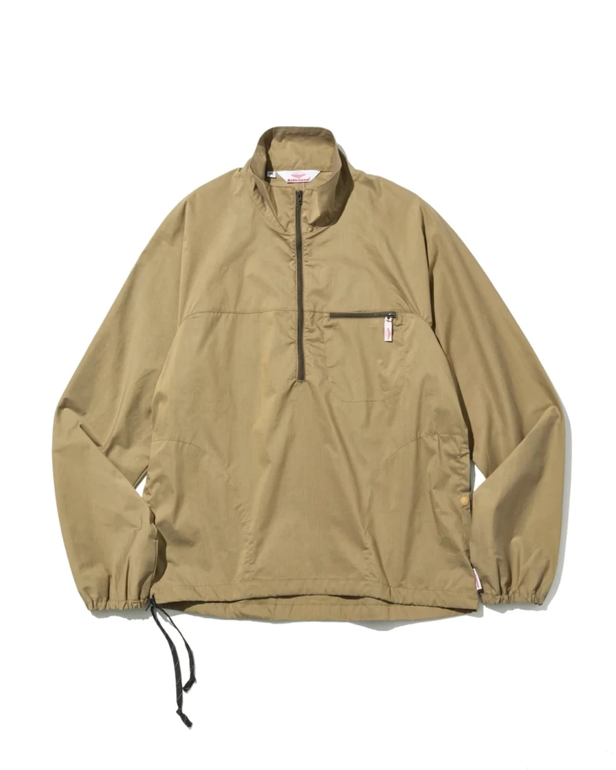 Battenwear Men's Khaki Packable Windstopper Jacket - Lightweight & Windproof Outerwear