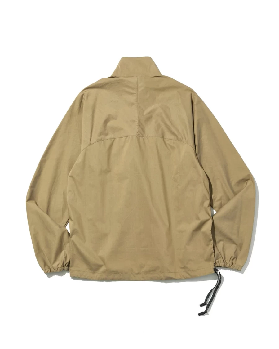 Battenwear Men's Khaki Packable Windstopper Jacket - Lightweight & Windproof Outerwear