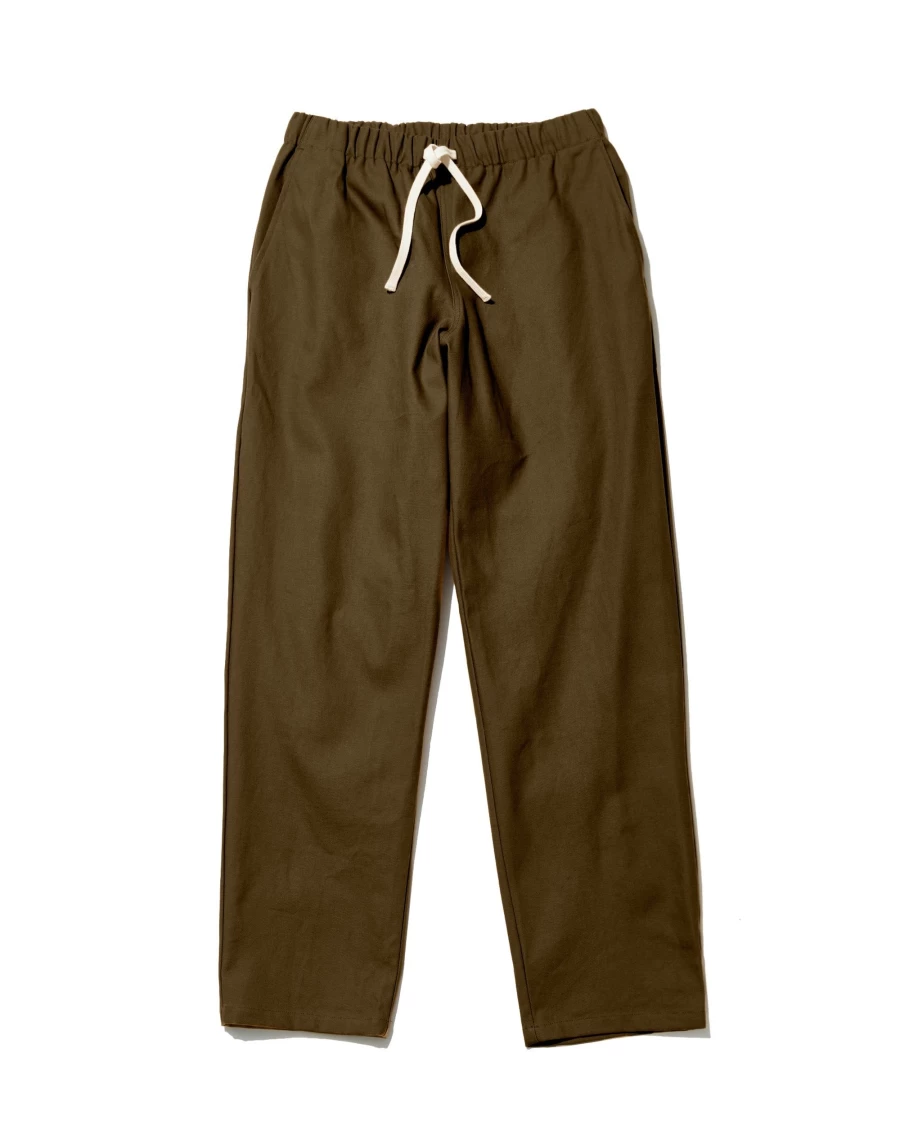 Battenwear Men's Brown Active Lazy Pants - Comfortable Casual Wear