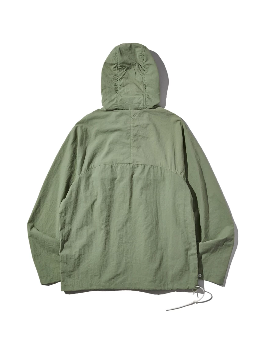 Battenwear Men's Sage Packable Anorak Jacket - Lightweight Travel Hoodie