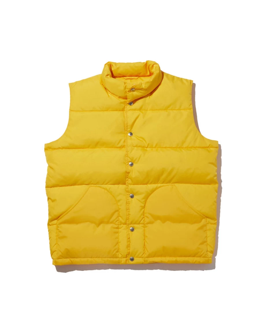 Battenwear Men's Yellow Batten-Down Vest V.2 - Lightweight Outdoor Jacket