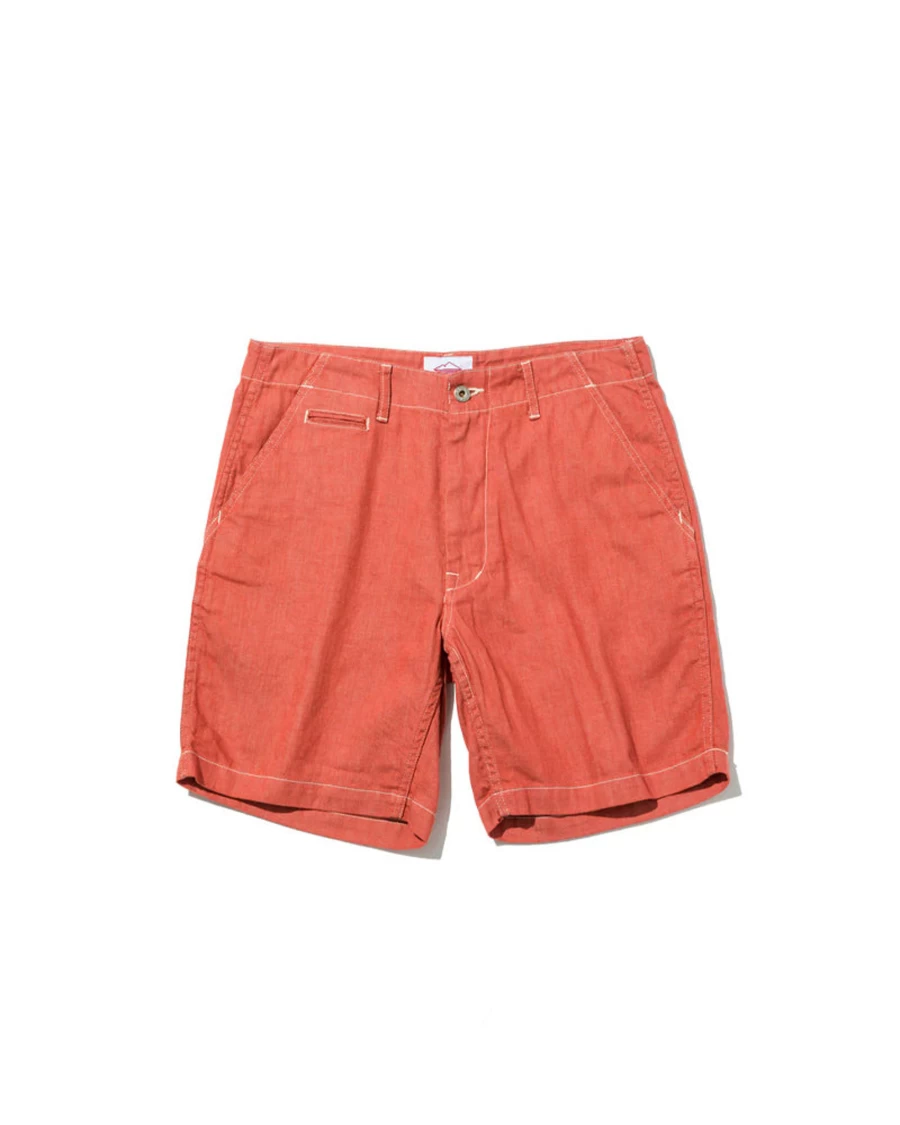 Battenwear Men's New Maker Shorts - Post O'Alls/Salmon Casual Wear