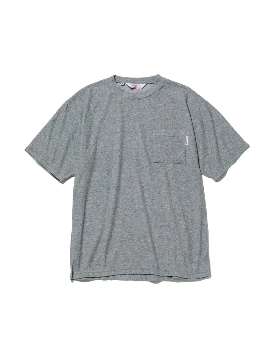 Battenwear Men's Heather Grey Beach Tee - Casual Short Sleeve T-Shirt for Summer