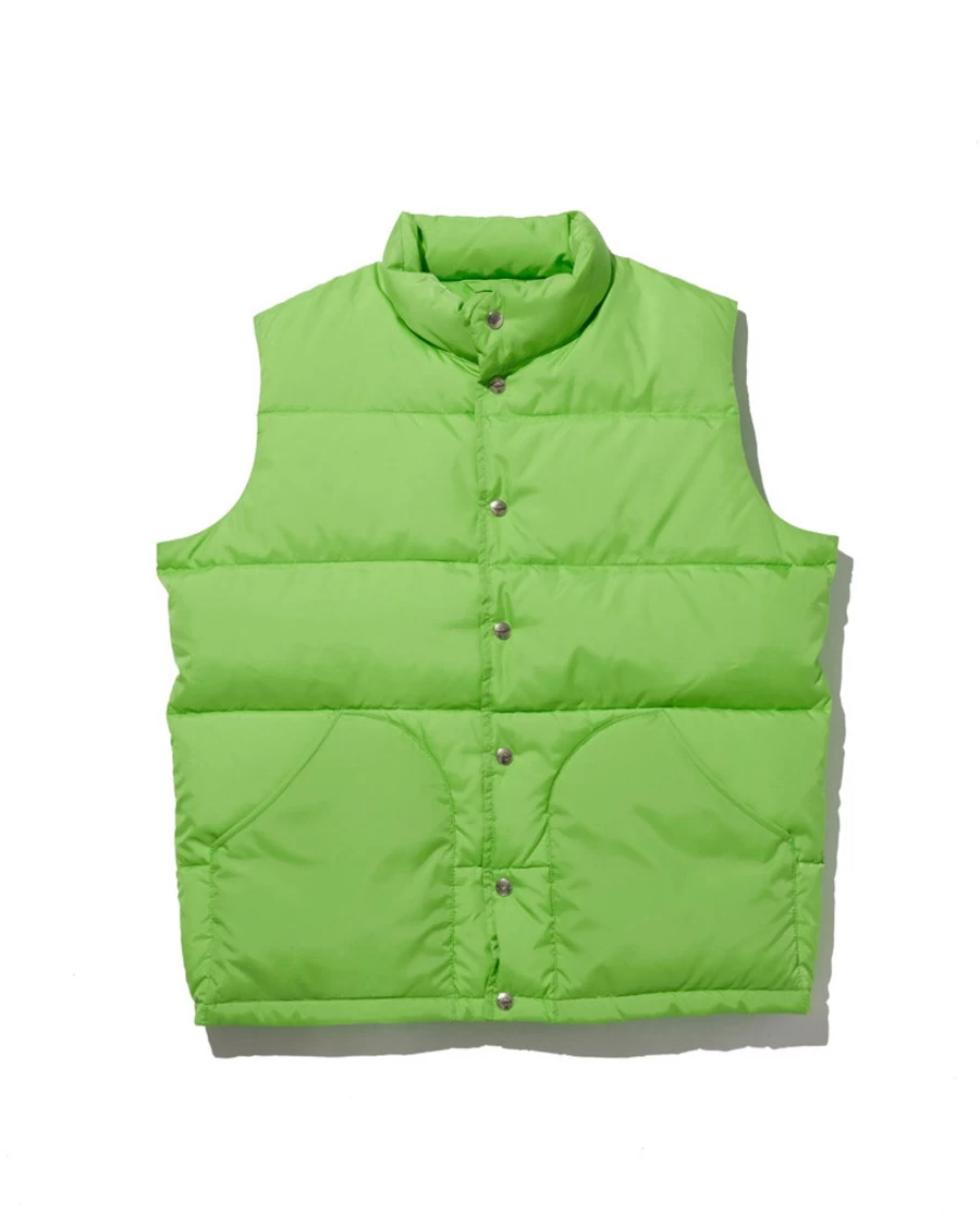 Battenwear Men's Lime Batten-Down Vest V.2 - Lightweight Outdoor Insulated Jacket
