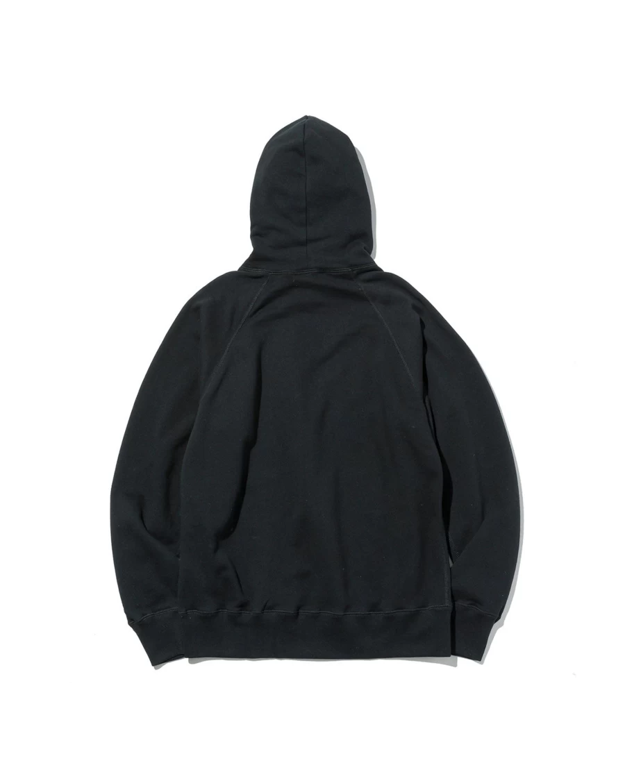 Battenwear Men's Phys Ed Reach-Up Hoody - Black Athletic Pullover