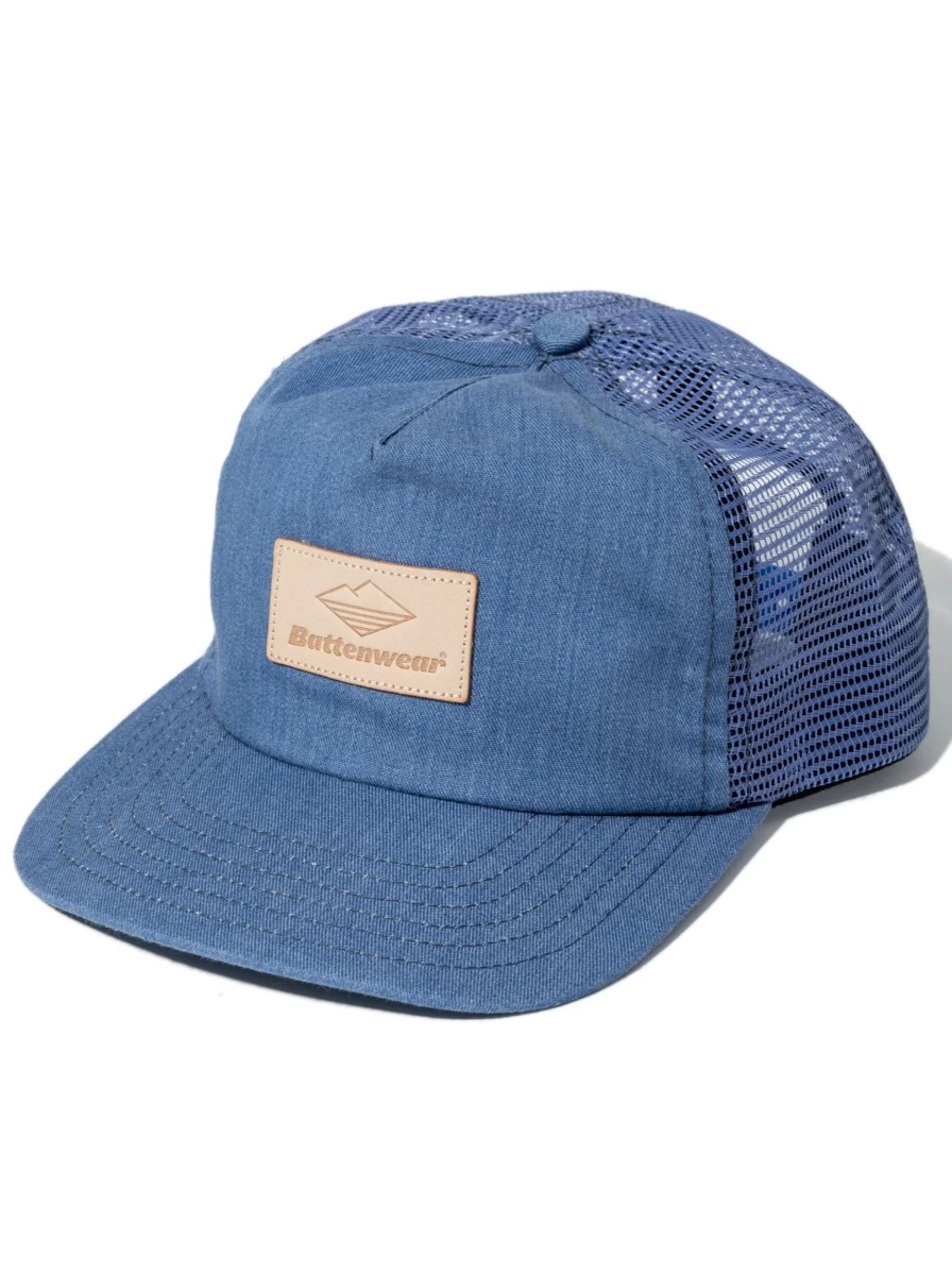 Battenwear Men's Postal Blue Club Cap - Classic Baseball Hat for Everyday Wear