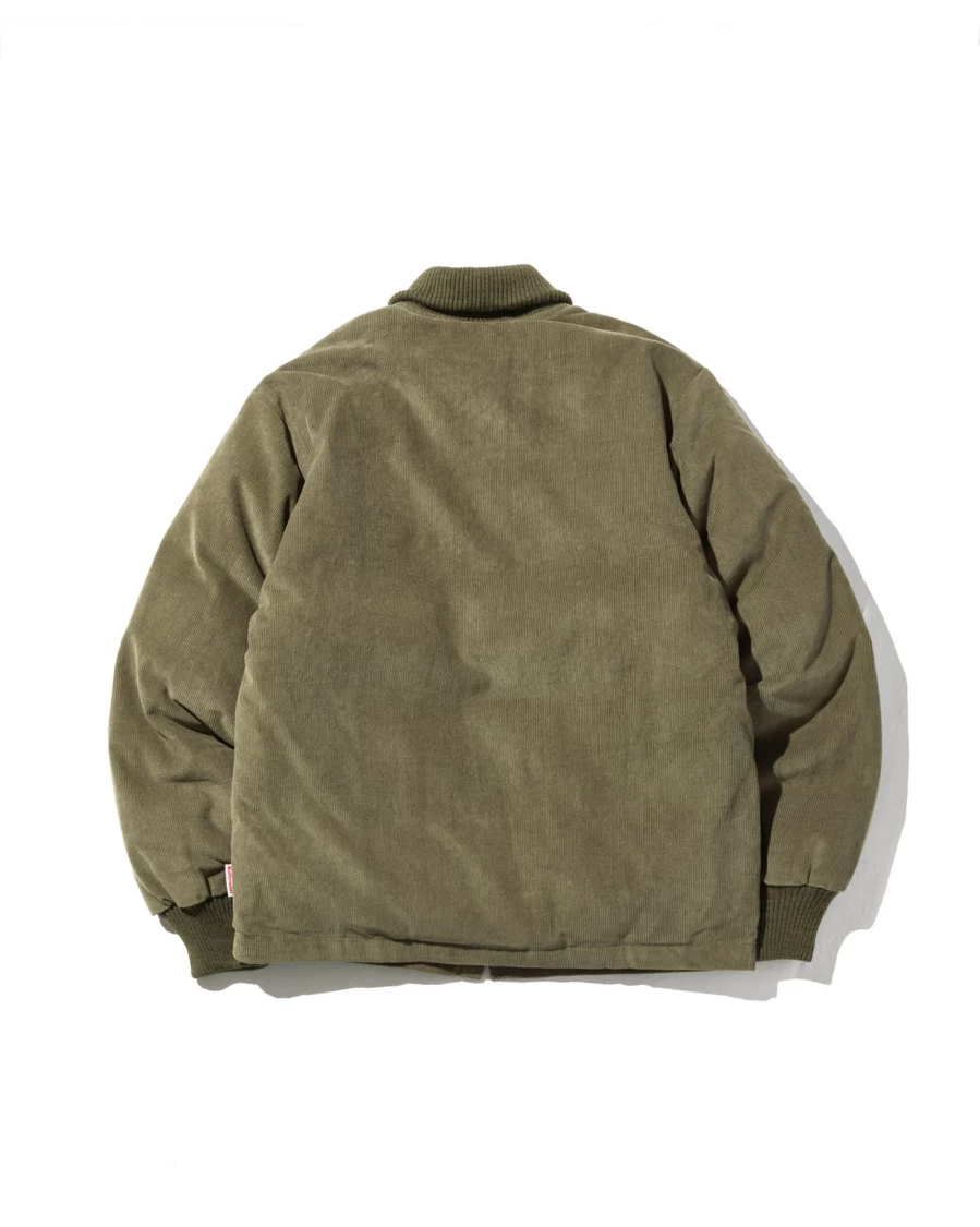 Battenwear Men's Olive Batten-Down Deck Jacket V.2 - Waterproof Outdoor Coat