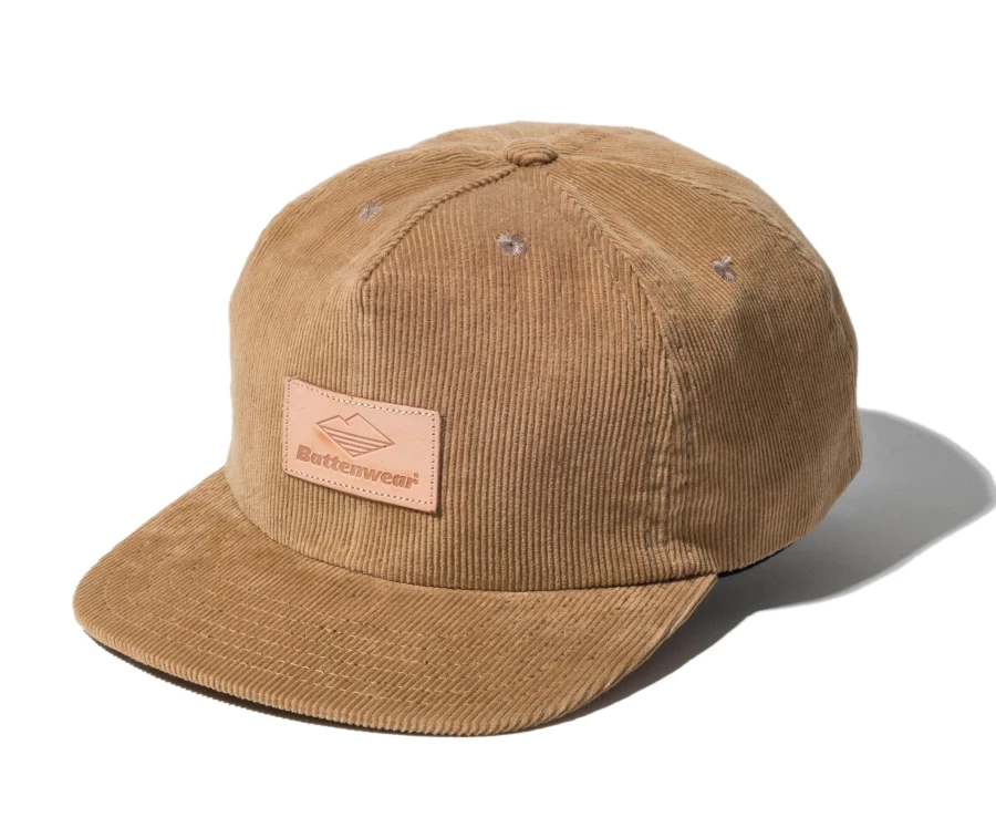 Battenwear Men's Club Cap in Toast - Classic Cotton Baseball Hat for Everyday Wear