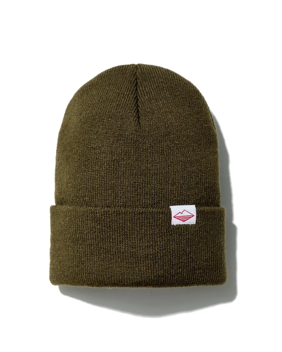 Battenwear Men's Olive Watch Cap V.2 - Classic Military Style Beanie