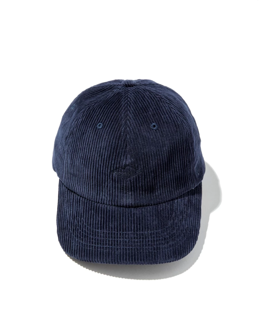 Battenwear Men's Navy Corduroy Field Cap - Classic Military Style