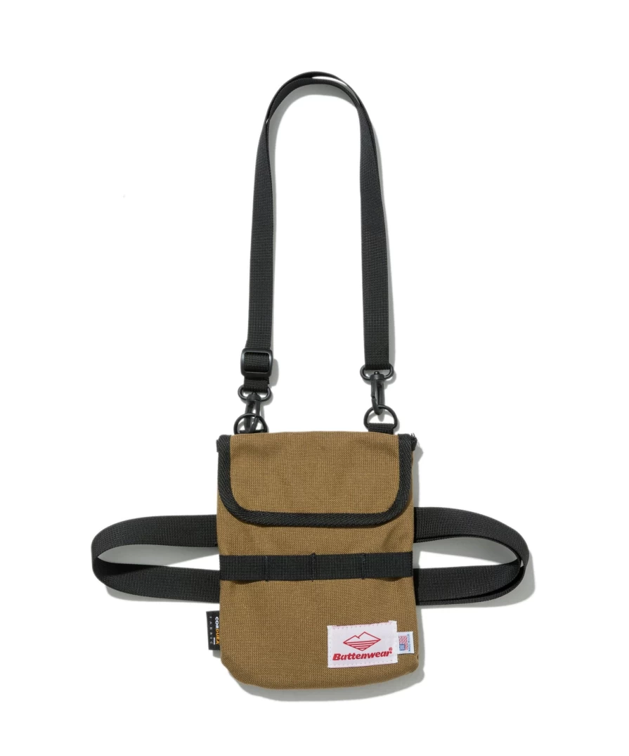 Battenwear Men's Travel Pouch V.2 in Coyote - Durable Organizer for Essentials