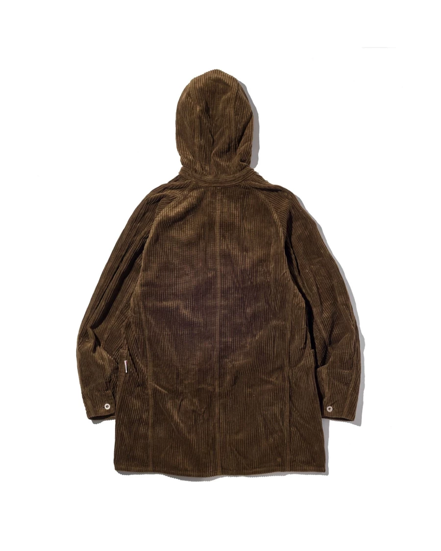 Battenwear Men's Brown SB40 Work Jacket with Hood - Post O'Alls Collaboration