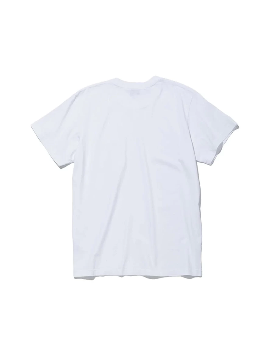 Battenwear Men's Short Sleeve Pocket T-Shirt in White - Classic Casual Tee