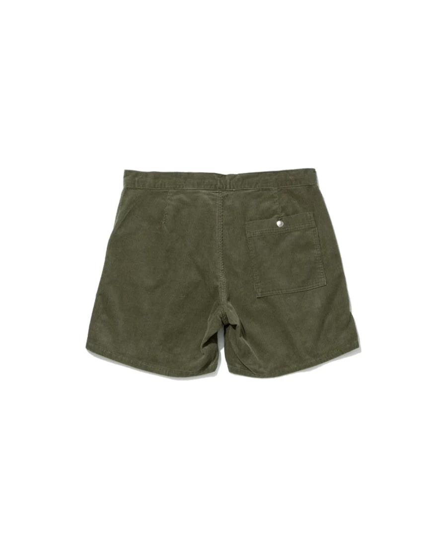 Battenwear Men's Olive Local Shorts - Casual Comfort Fit for Everyday Wear