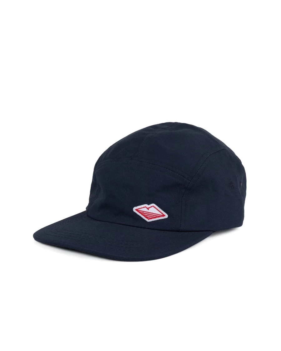 Battenwear Men's Navy Twill Travel Cap - Classic Adjustable Dad Hat for Outdoor Adventures