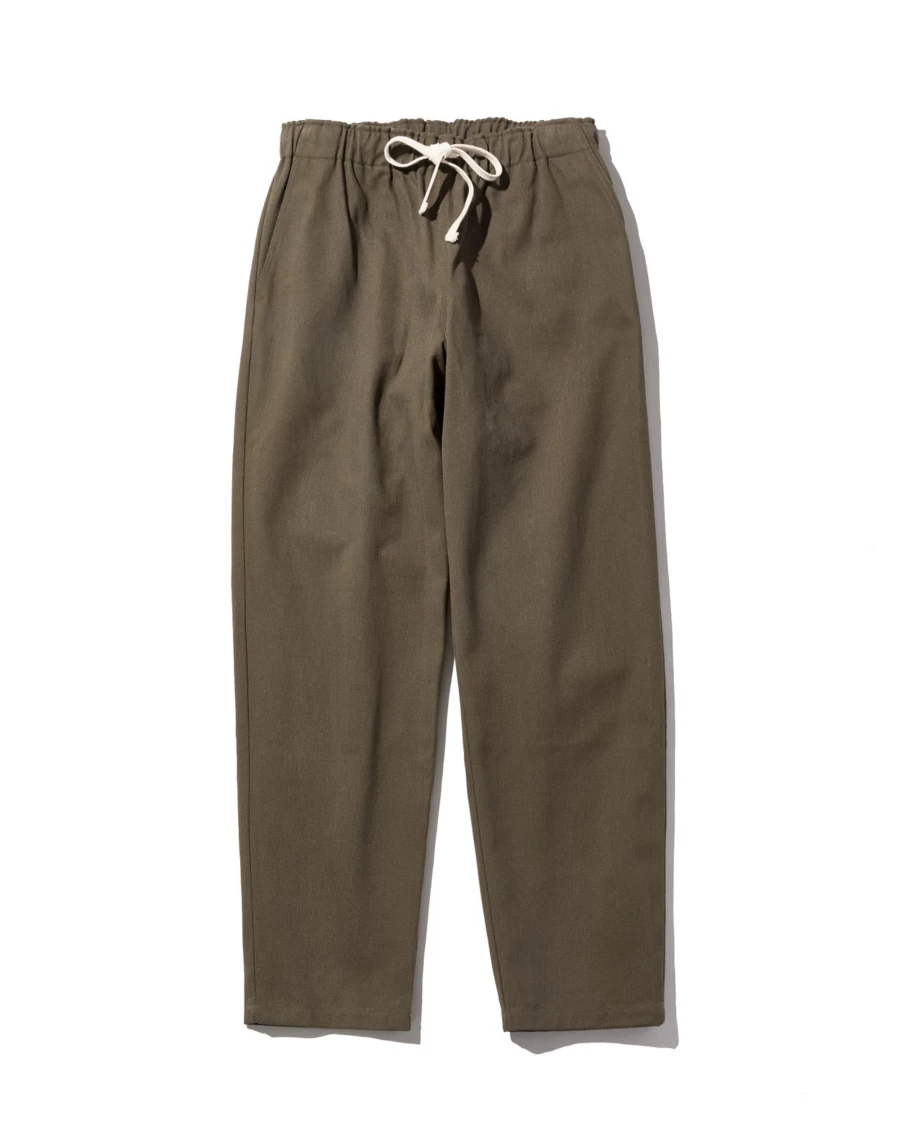 Battenwear Men's Active Lazy Pants in Brushed Olive - Comfortable Casual Wear