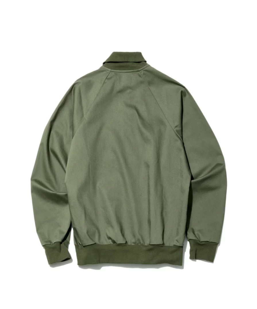 Battenwear Men's Olive Track Jacket - Lightweight Athletic Running Top