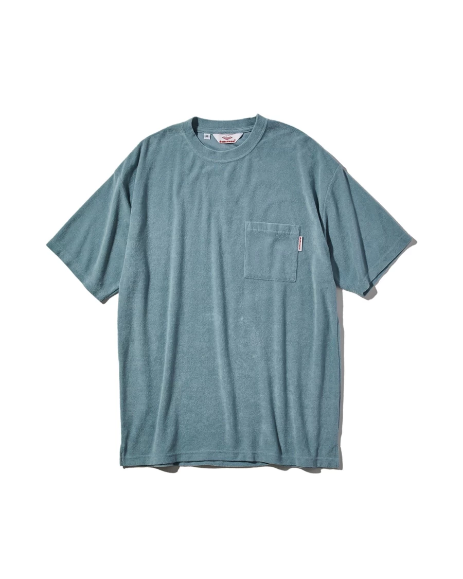 Battenwear Men's Powder Blue Beach Tee - Casual Short Sleeve Shirt for Summer