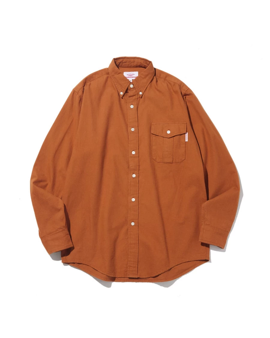 Battenwear Men's Scout Shirt in Terracotta - BD Style Casual Top