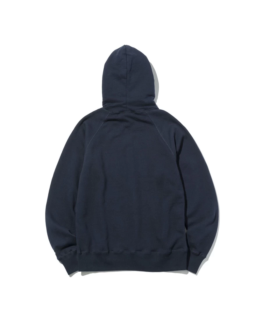 Battenwear Men's Team Reach-Up Hoody in Midnight Navy - Premium Athletic Pullover