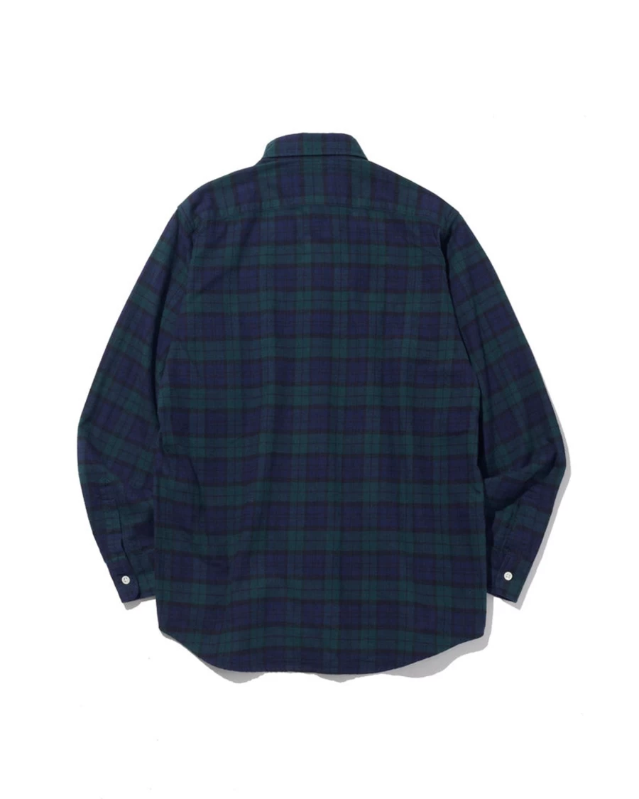 Battenwear Men's Scout Shirt in Black Watch Plaid - BD Style Casual Wear