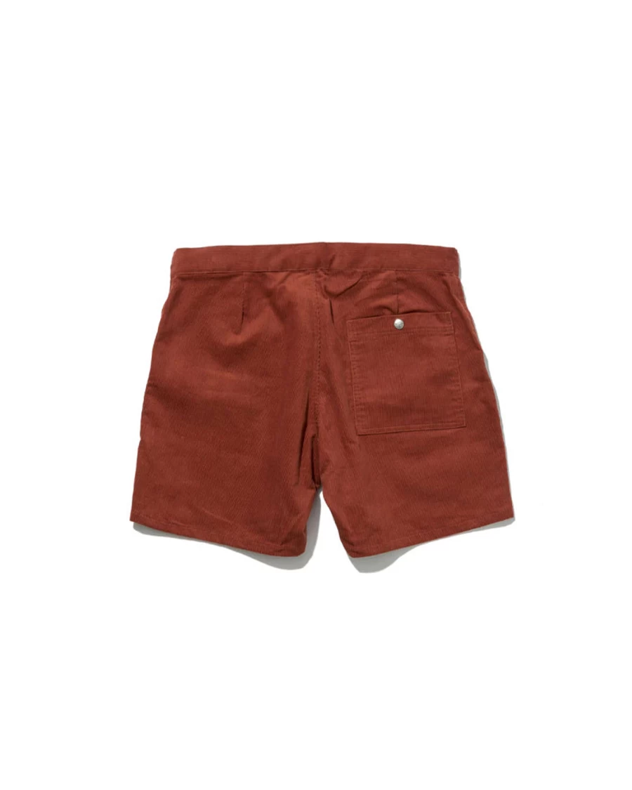 Battenwear Men's Rust Color Local Shorts - Casual Comfort Fit