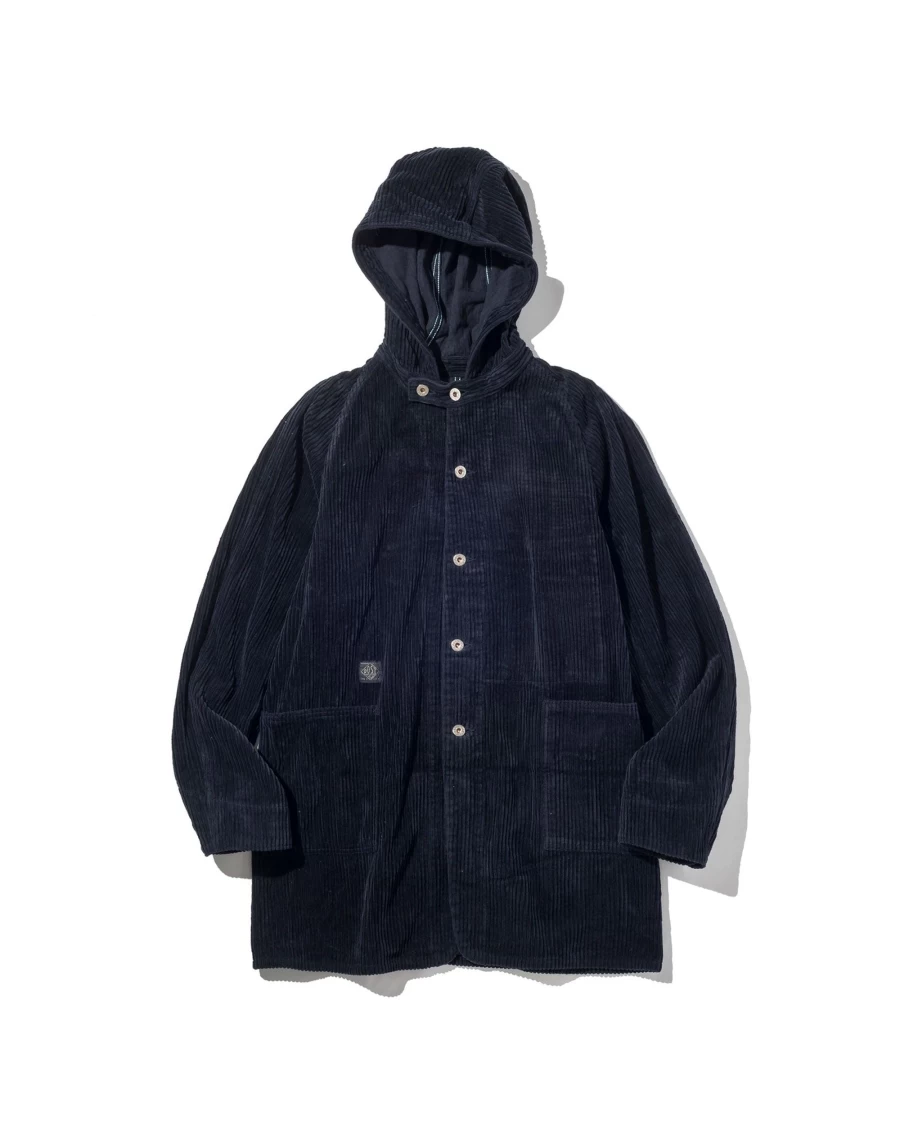 Battenwear Men's Navy SB40 W Hooded Jacket by Post O'Alls