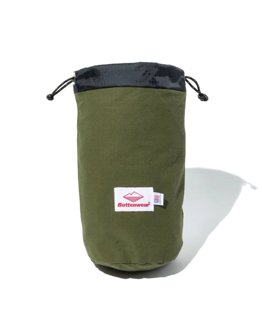 Battenwear Men's Olive Drab Ripstop Stuff Bag V.2 - Durable Outdoor Gear