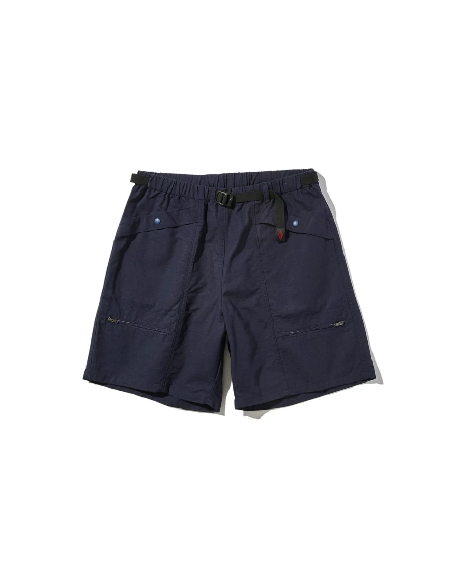 Battenwear Men's Navy Ripstop Camp Shorts – Lightweight Durable Outdoor Shorts