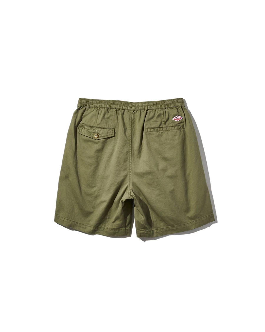Battenwear Men's Olive Weekend Shorts - Comfortable Casual Wear for Outdoor Activities